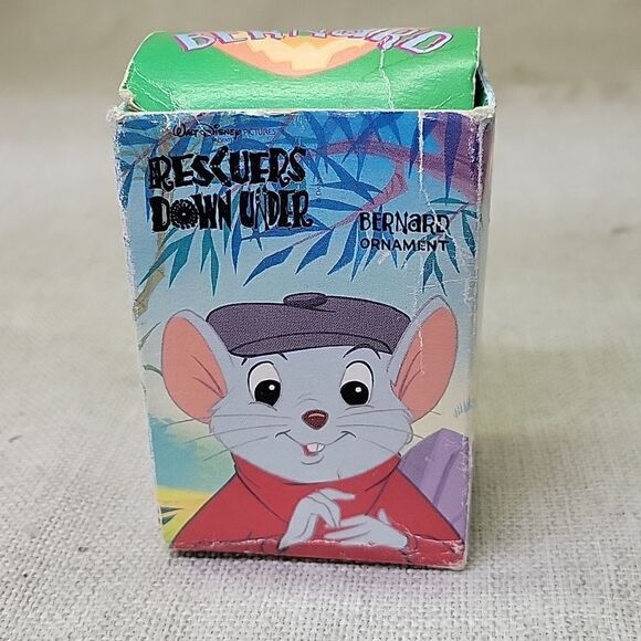 Rescuers Down Under by Disney book,Dvd, Bernard Chritmas ornament - Picture 8 of 15